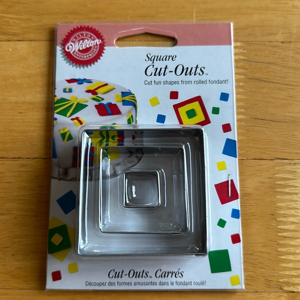 2004 Wilton Square Fondant Cut-Outs